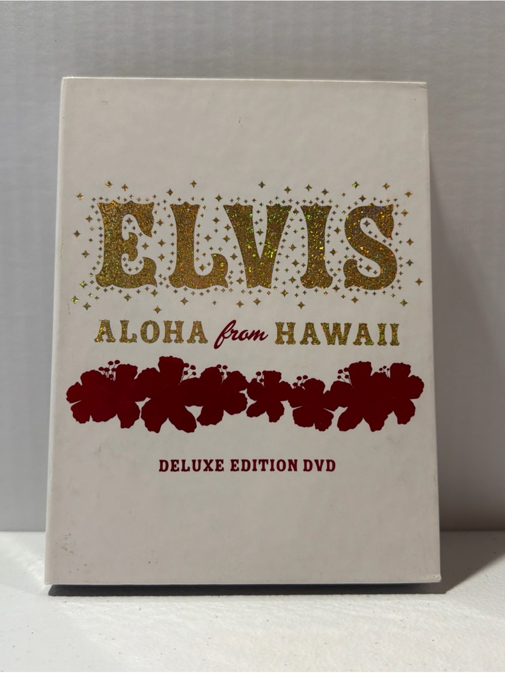 Elvis Aloha From Hawaii Deluxe Edition DVD - White & Gold